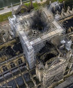 Notre Dame: obraz zniszczeń z lotu ptaka. Nowe informacje o uratowanych zbiorach
