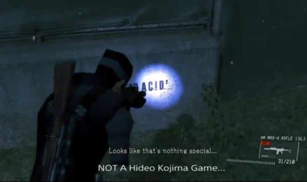 Easter egg (?) z Metal Gear Solid 5: Ground Zeroes rzuca nowe światło na ostatnie wydarzenia na linii Konami - Hideo Kojima