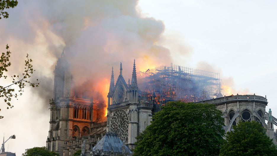 Katedra Notre Dame zapłonęła wieczorem 15 kwietnia