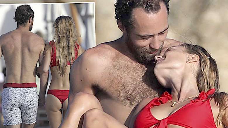James Middleton z dziewczyną