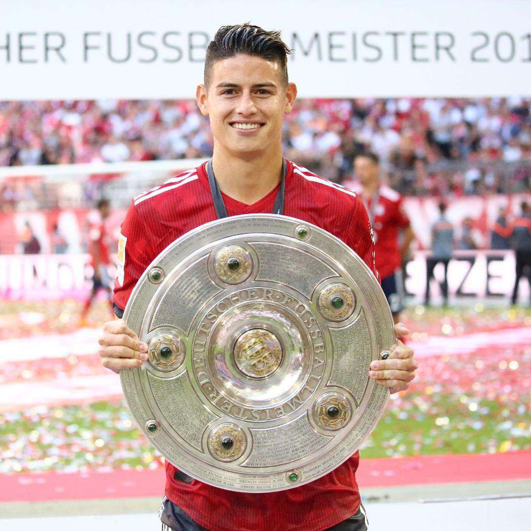 James Rodriguez jest gwiazdą futbolu w Kolumbii i Niemczech
