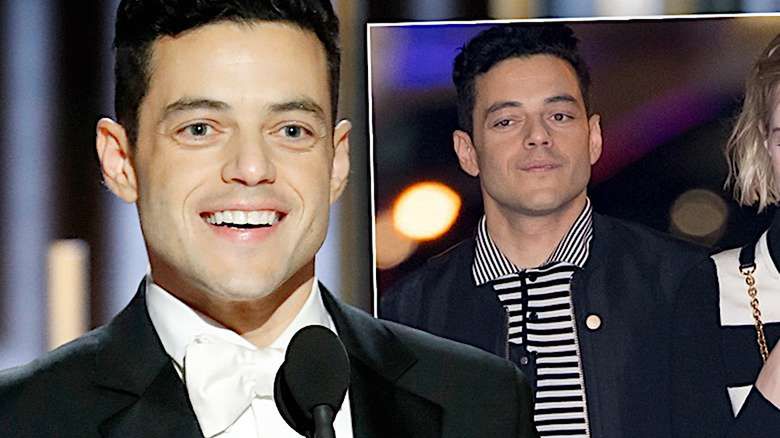Rami Malek z dziewczyną