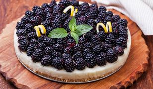 Tarta z jeżynami