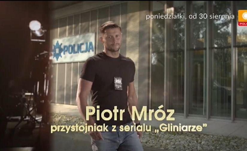 Piotr Mróz - screen ze spotu promującego Taniec z Gwiazdami