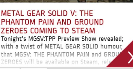 Metal Gear Solid V pojawi się na PC! O 20 startuje konferencja Konami