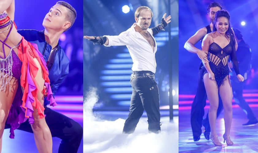 "Dancing with the stars. Taniec z gwiazdami": Samba w dresie, dzik na klacie i freestyle w warsztacie!