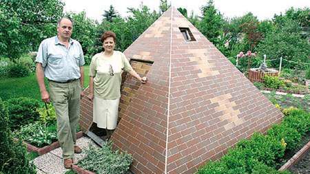 Państwo Ziętkowie i piramida