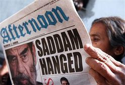 Premier Iraku zadowolony ze stracenia Saddama