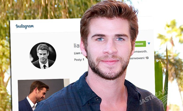 Liam Hemsworth założył profil na Instagramie. Pierwszym zdjęciem wyznał miłość "najpiękniejszej kobiecie na świecie"