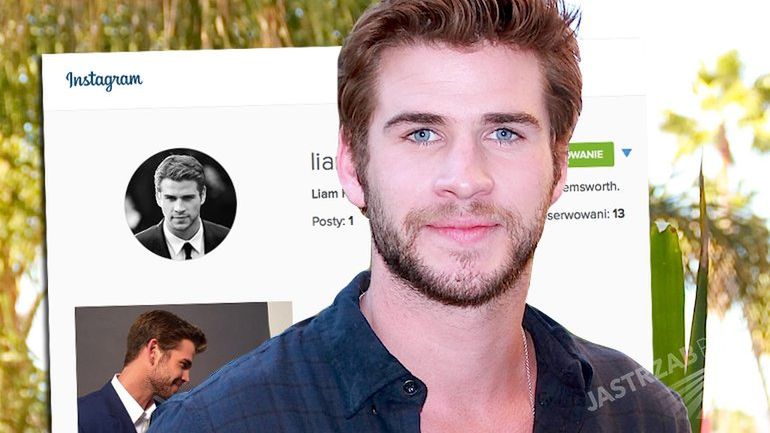 Liam Hemsworth na Instagramie