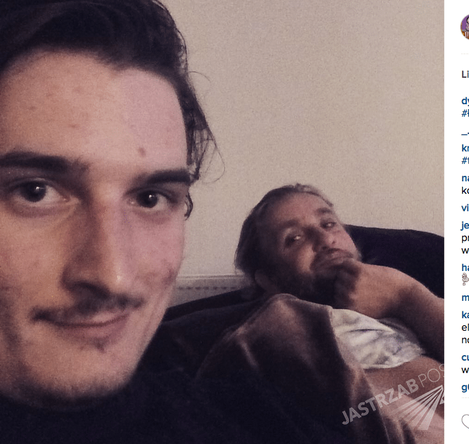 Dawid Podsiadło na Instagramie pokazał się z wąsami
