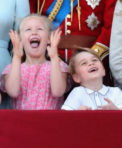 Mała Charlotte pokazała rogi. Dokazywała na urodzinach Królowej Elżbiety