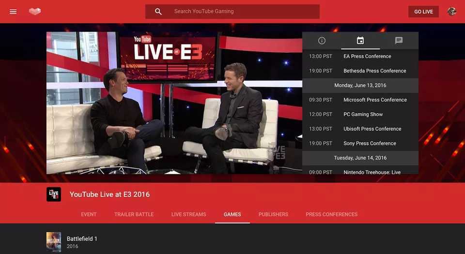 Tegoroczną relację z targów E3 znów obejrzymy na żywo na YouTube