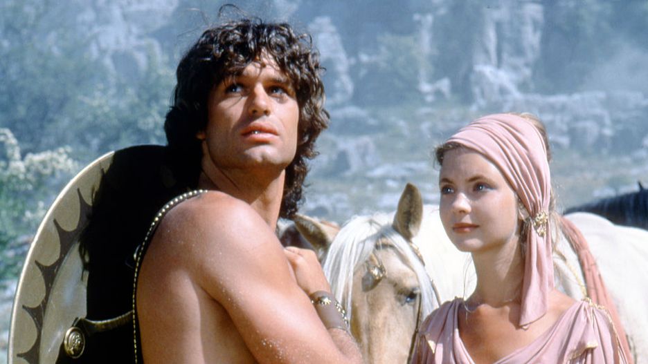 Harry Hamlin and Judi Bowker