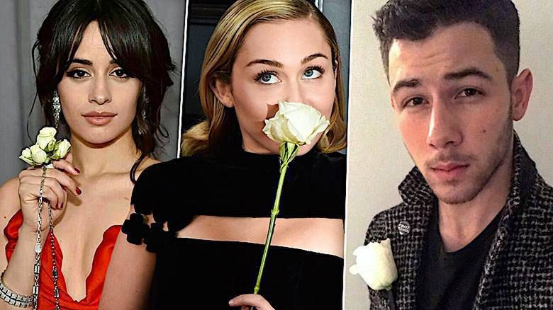 Biała róża Grammy 2018 gwiazdy znaczenie