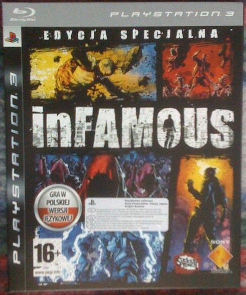 inFamous w zestawie z PS3