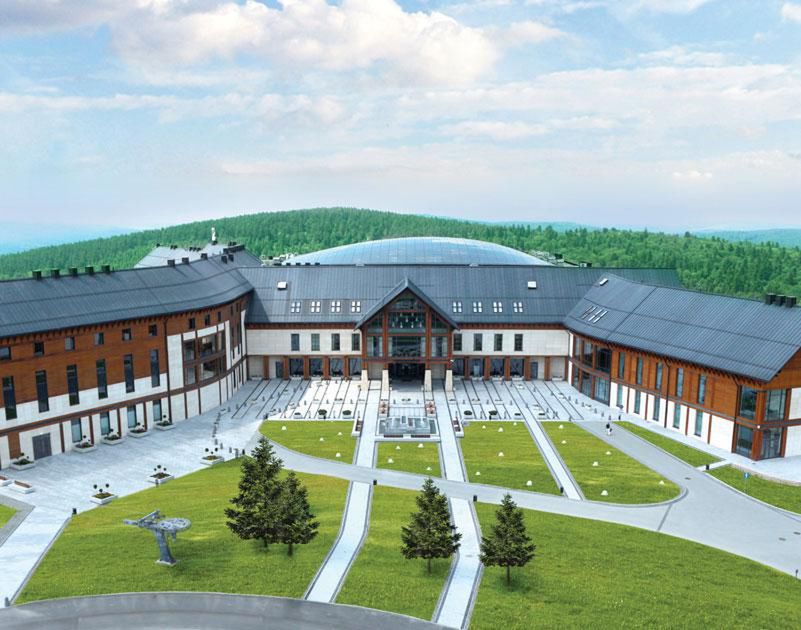 Hotel Arłamów, w którym zatrzymali się piłkarze przed wylotem na Mundial 2018