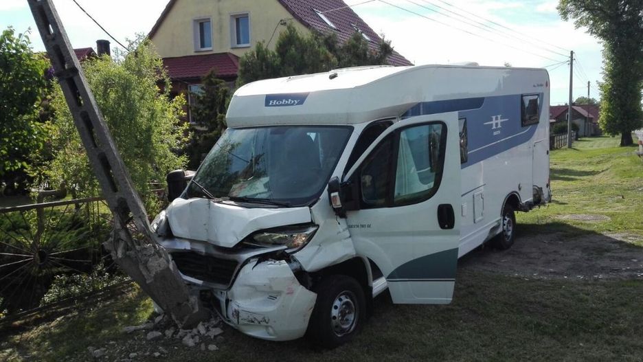 Mężczyzna wcześniej spowodował cztery kolizje