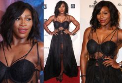 Serena Williams w koronkowej sukience. Seksowna?
