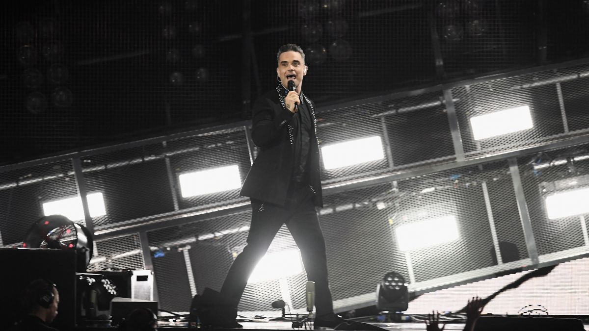 (EDITORIAL USE ONLY)  on stage at The BRIT Awards 2017 at The O2 Arena on February 22, 2017 in London, England.
