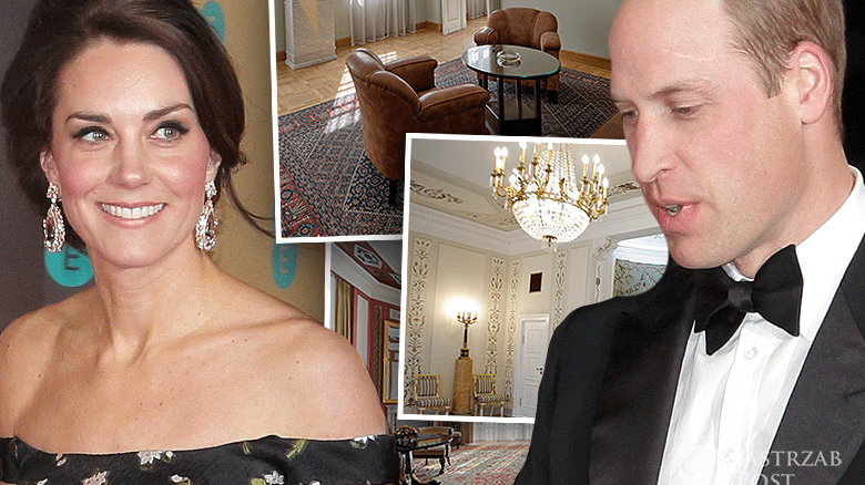 Kate i William, Belweder wnętrza