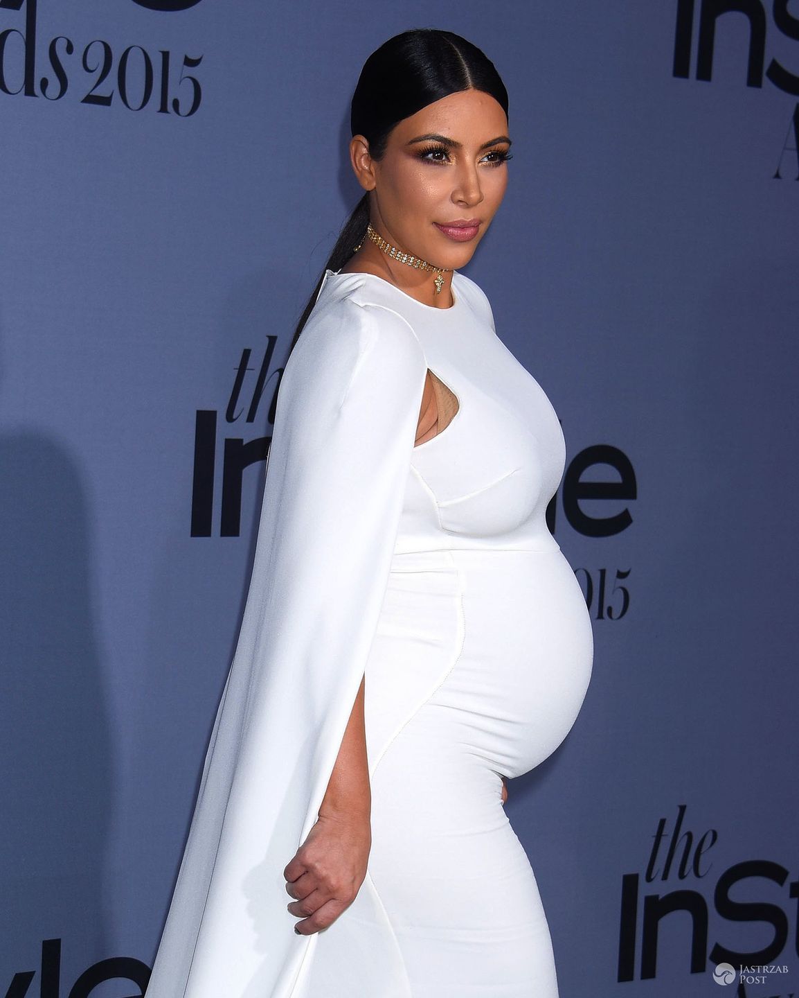 Kim Kardashian, gala InStyle Awards 2015 (fot. ONS)