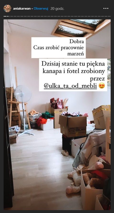 Ania Karwan pokazała, jak mieszka