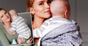 Maffashion w sesji z synkiem. Zabawne miny bogerki rozbawiły bobaska. Uśmiał się, a razem z nim internauci