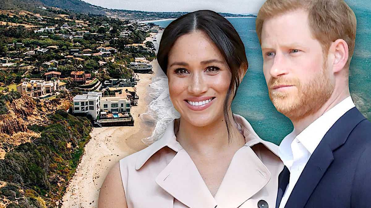 Meghan Markle i książę Harry, dom w Malibu