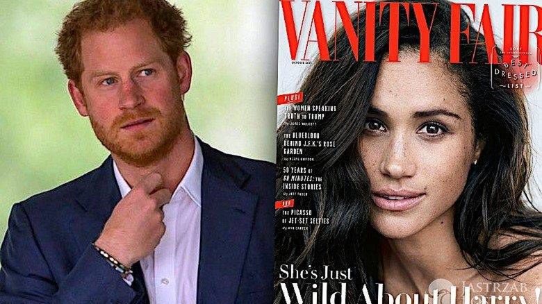 Meghan Markle książę Harry Vanity Fair