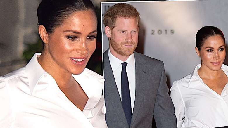 Meghan Markle i książę Harry na gali