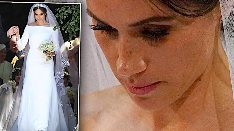 Meghan Markle suknia ślubna krytyka opinie