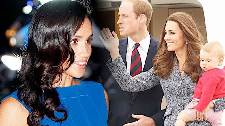 Meghan Markle, księżna Kate, książę William, dzieci