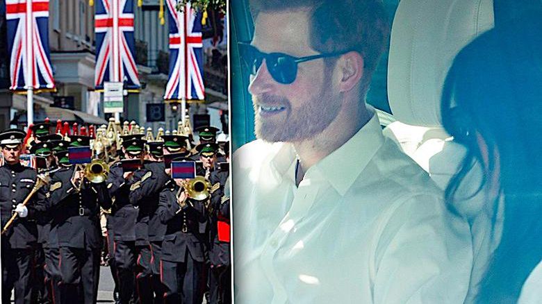 Meghan Markle, książę Harry, pierwsza próba przed ślubem