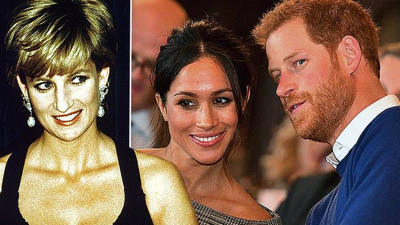 Meghan Markle, książę Harry, księżna Diana