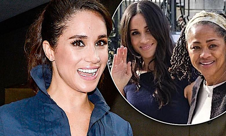 Wystylizowana na gwiazdę matka Meghan Markle zaliczyła spacer z przyszłą księżną ulicami Londynu!