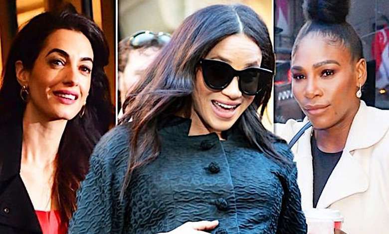 Meghan Markle, Serena Williams, Amal Clooney