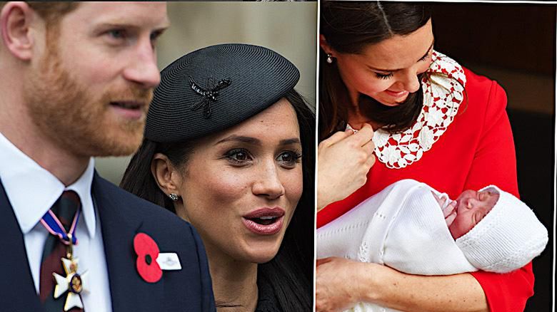 Książę Louis, Meghan Markle, książę Harry