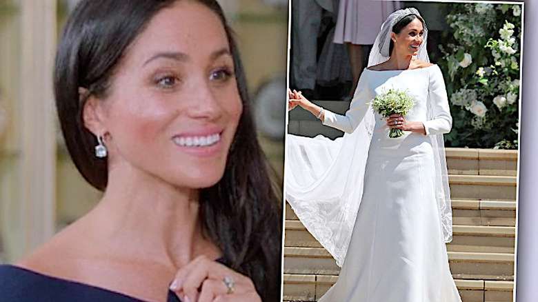 Meghan Markle suknia ślubna sekrety