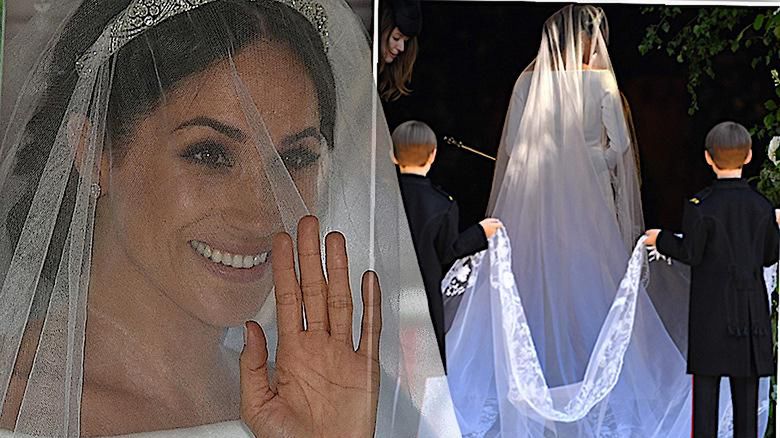 Meghan Markle w sukni ślubnej Givenchy
