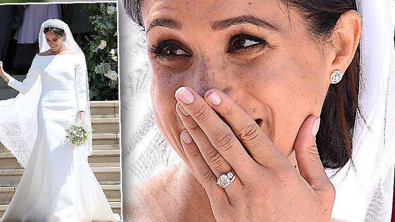Księżna Meghan suknia ślubna