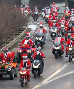 1 500 Mikołajów na motocyklach przejechało przez Trójmiasto
