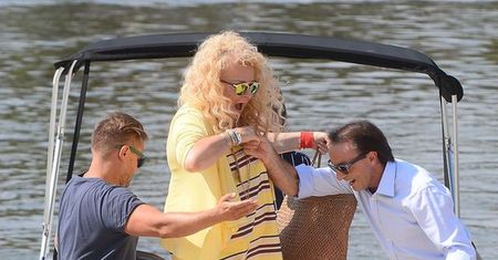 "MasterChef": Magda Gessler straciła równowagę podczas konferencji prasowej