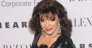 Joan Collins jak Alexis na imprezie Valentino
