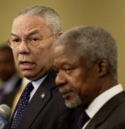 Kofi Annan i Colin Powell udadzą się do rejonu kataklizmu