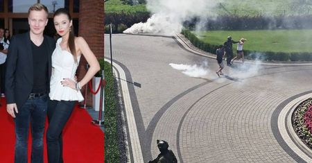 Antyterroryści w hotelu u Kuby Wesołowskiego