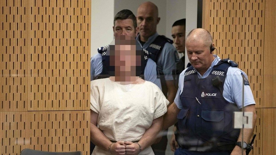 Brenton Tarrant w sądzie