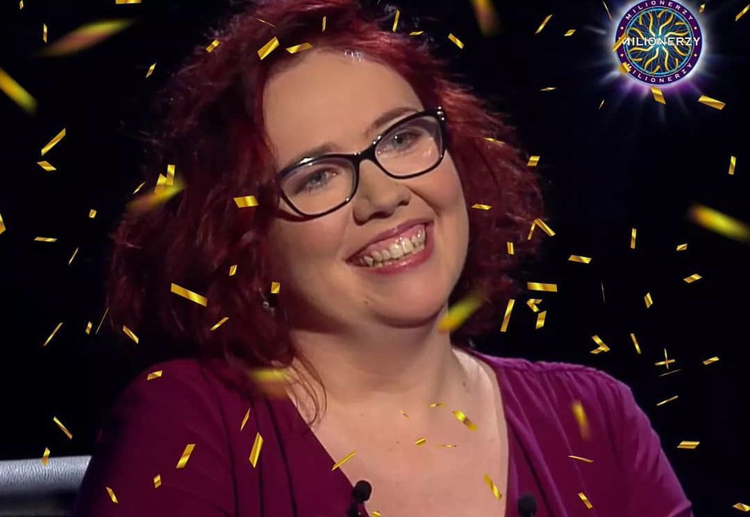 Katarzyna Kant-Wysocka wygrała milion w programie "Milionerzy".