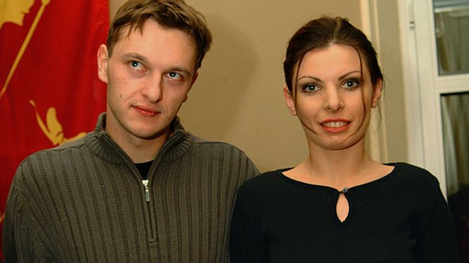 Agnieszka Dygant i Marcin Władyniak w 2001 r.