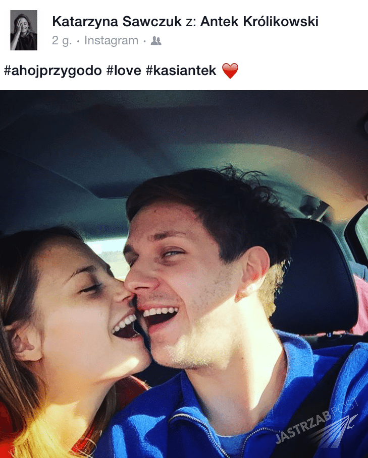 Antek Królikowski wyznaje miłość Kasi Sawczuk